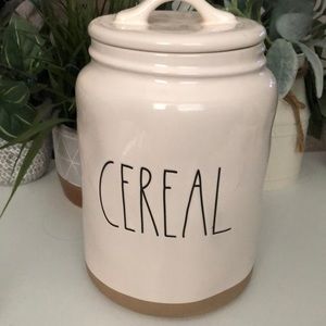 NWOT X-LARGE RAE DUNNE CEREAL CANISTER